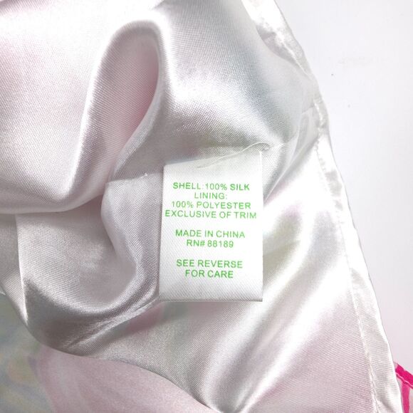 NWT Lilly Pulitzer Claudie Halter Maxi Dress Schooner Blue Silk Boho Resort 14 - Picture 10 of 11